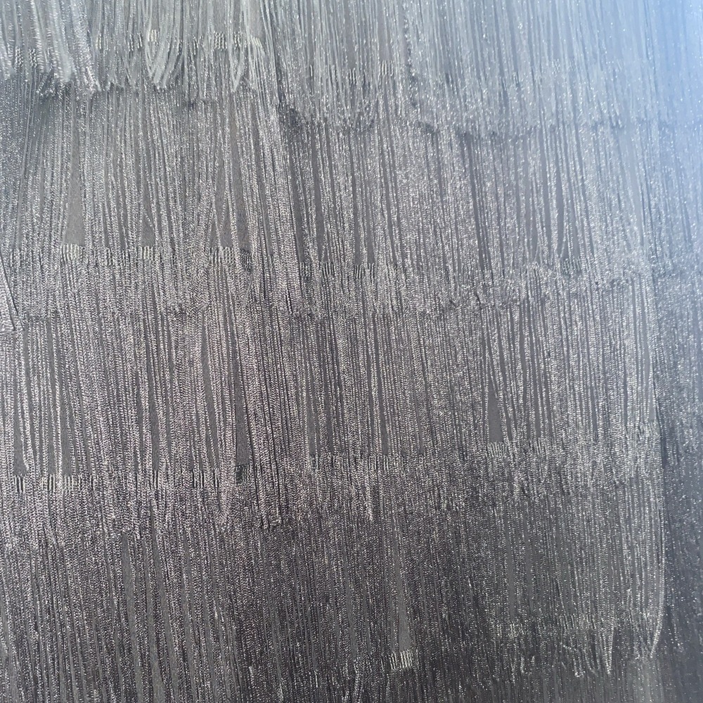 Ashley Stewart Fringe Black MIDI Skirt Size 22/24 NWT - Picture 2 of 5